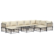 vidaXL Garden Lounge Set Set of 10 in Anthracite