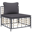 vidaXL Garden Lounge Set in Anthracite/Gray