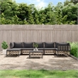 vidaXL Garden Lounge Set in Anthracite/Gray