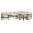 vidaXL Garden Lounge Set Set of 11 in Anthracite