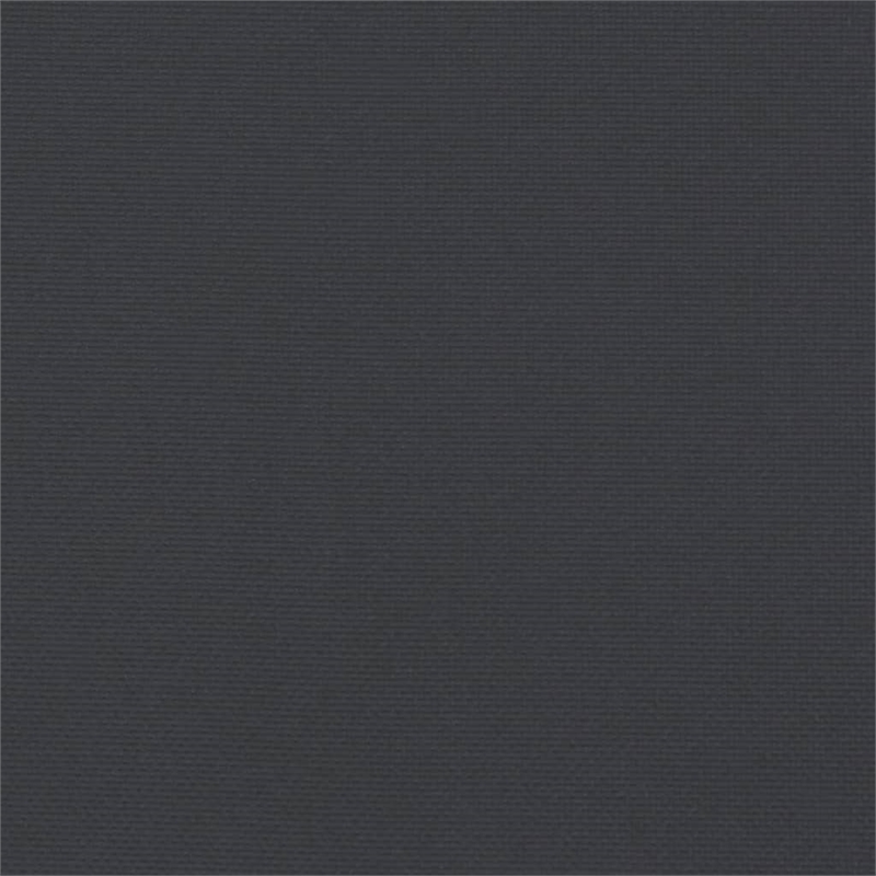 vidaXL Solid Acacia Wood Patio Sofa w/ Polyester Cushions in Black & Natural