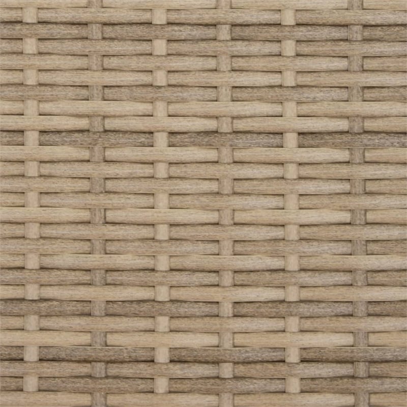 vidaXL Garden Sofa in Beige