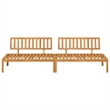 vidaXL Solid Acacia Wood Pallet Sofa With Oil Finish in Natural