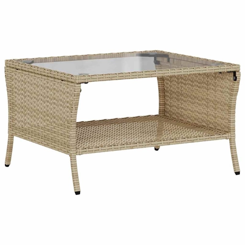 vidaXL Garden Sofa in Beige