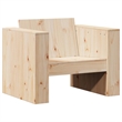 vidaXL Medium Solid Pine Wood Garden Sofa Durable in Natural Wood