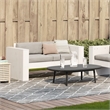 vidaXL Medium Solid Pine Wood Garden Sofa With Multiple Seats in White
