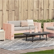 vidaXL 2-Seater Solid Douglas Wood Garden Sofa Durable in Natural Wood