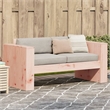 vidaXL 2-Seater Solid Douglas Wood Garden Sofa Durable in Natural Wood