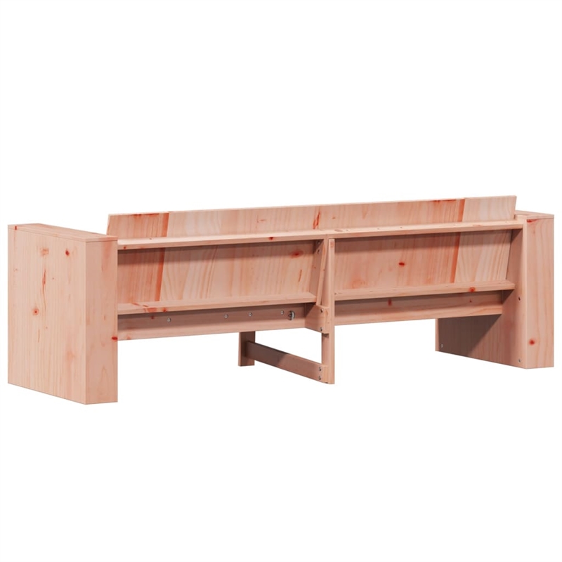 vidaXL Rectangular Rustic Durable Outdoor Garden Sofa