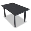 vidaXL in Anthracite Plastic Standard Foldable