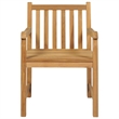 vidaXL Fine Sanded Teak Hardwood Large Garden Dining Set in Warm Teak