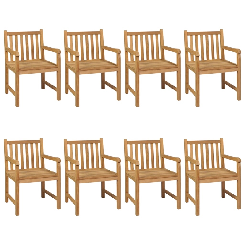 vidaXL Garden Dining Set in Warm Teak