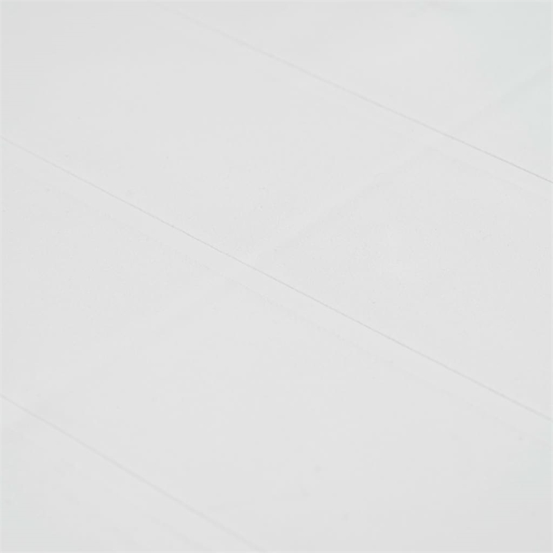 vidaXL Outdoor Dining Set White Plastic Medium