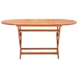vidaXL 9 Piece Patio Dining Set Solid Eucalyptus Wood and Textilene