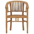 vidaXL Garden Dining Set Natural Teak Solid Teak Wood Compact Durable