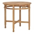 vidaXL Garden Dining Set Natural Teak Solid Teak Wood Compact Durable