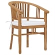 vidaXL Garden Dining Set Teak Wood Solid Teak Wood Medium Durable
