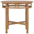 vidaXL Garden Dining Set Teak Wood and Dark Gray Solid Teak Wood Medium