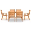 vidaXL Outdoor Dining Set Solid Acacia Wood Medium
