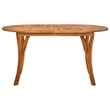 vidaXL Dining Set in Brown Solid Acacia Wood Medium Durable in Brown