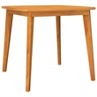 vidaXL Solid Acacia Wood With An Oil Finish Garden Dining Set in Natural/Brown