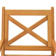 vidaXL Solid Acacia Wood With An Oiled Finish Garden Dining Set in Natural/Brown