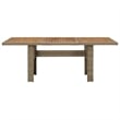 vidaXL Brown PE Rattan Large Durable Outdoor Dining Set