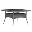 vidaXL 5 Piece Garden Dining Set in Gray