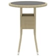 vidaXL Garden Dining Set in Beige