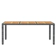 vidaXL Garden Dining Set in Black