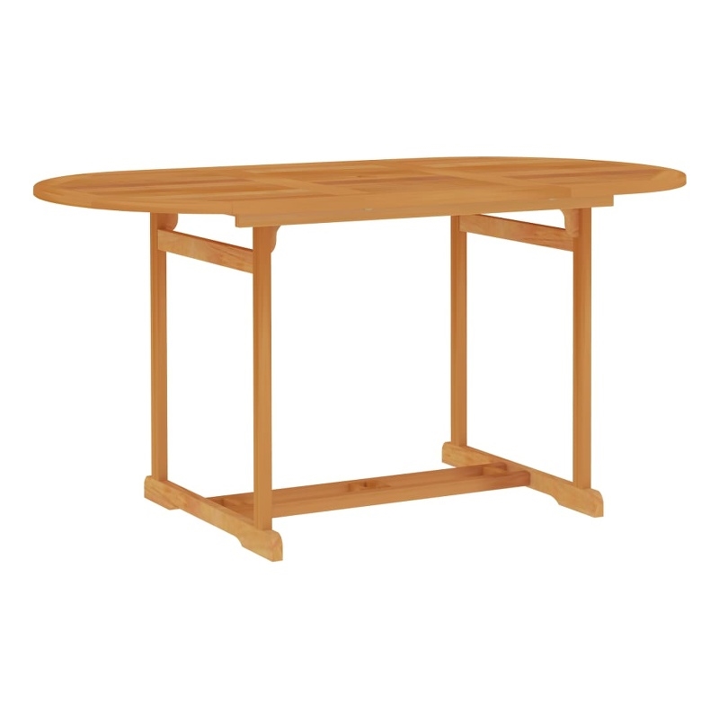 vidaXL Garden Dining Set Natural Teak