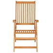 vidaXL Garden Dining Set in Warm Brown Solid Teak Wood Medium