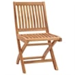 vidaXL Solid Teak Wood Large Durable Garden Dining Set in Warm Brown