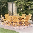 vidaXL Garden Dining Set Warm Teak