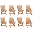 vidaXL Garden Dining Set Warm Teak