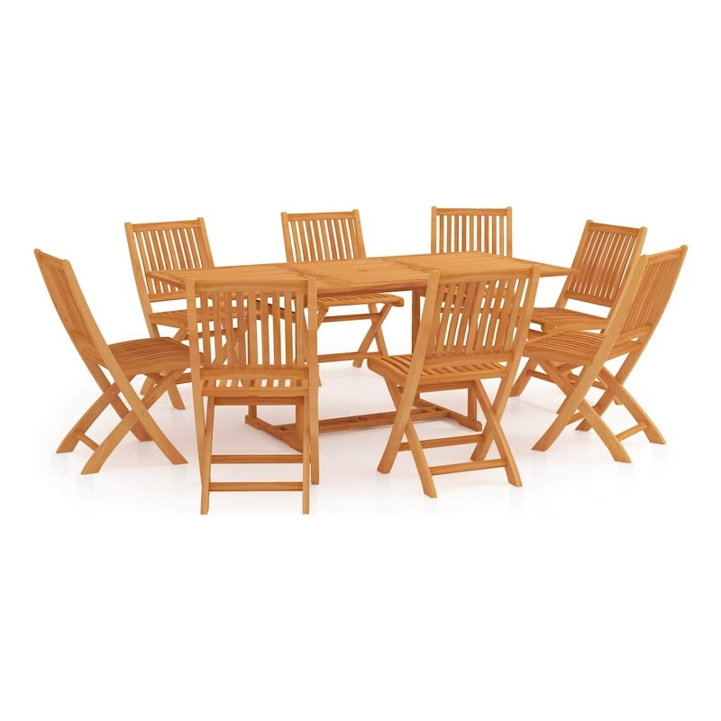 vidaXL Garden Dining Set Warm Teak