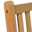 vidaXL Solid Teak Wood Medium Garden Dining Set in Warm Teak