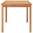 vidaXL Solid Teak Wood Medium Garden Dining Set in Warm Teak