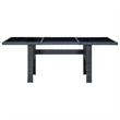 vidaXL 9 Piece Garden Outdoor Dining Set in Dark Gray