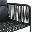 vidaXL Dining Set in Black/Brown