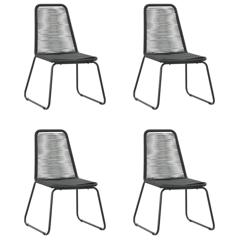 vidaXL Dining Set in Black/Brown