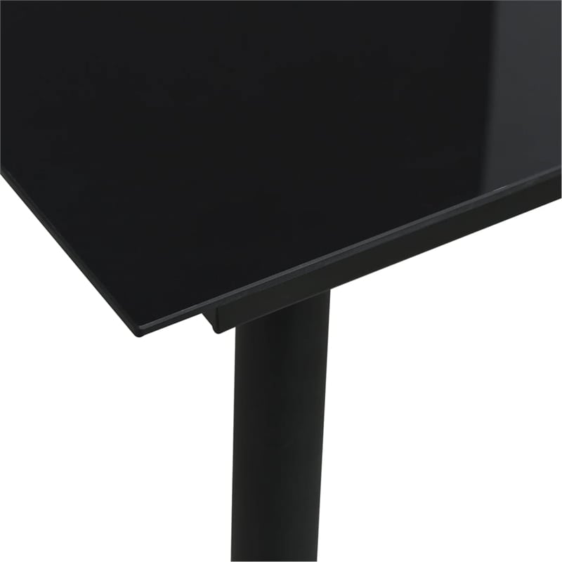 vidaXL Garden Dining Set in Black