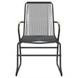 vidaXL Garden Dining Set in Black