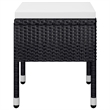 vidaXL Dining Set in Black Solid Acacia Wood Medium Ergonomic