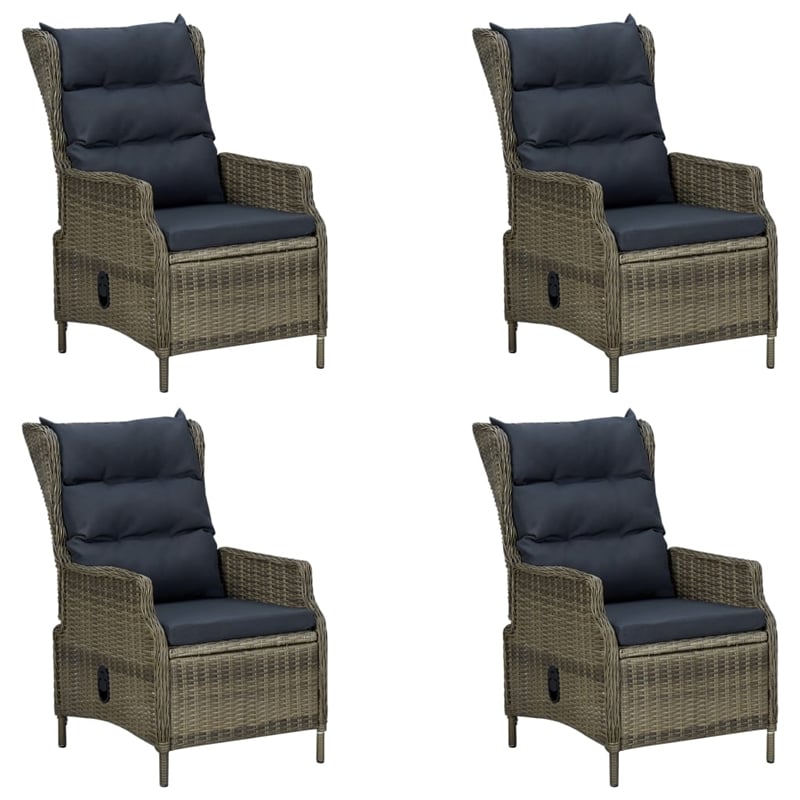 vidaXL Solid Acacia Wood Standard Garden Dining Set in Brown