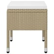 vidaXL Dining Set in Beige/Cream White