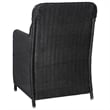 vidaXL Dining Set in Black/Dark Gray