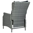 vidaXL Dining Set in Light Gray
