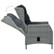 vidaXL Dining Set in Light Gray