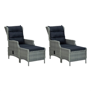 vidaXL Dining Set in Light Gray/Black